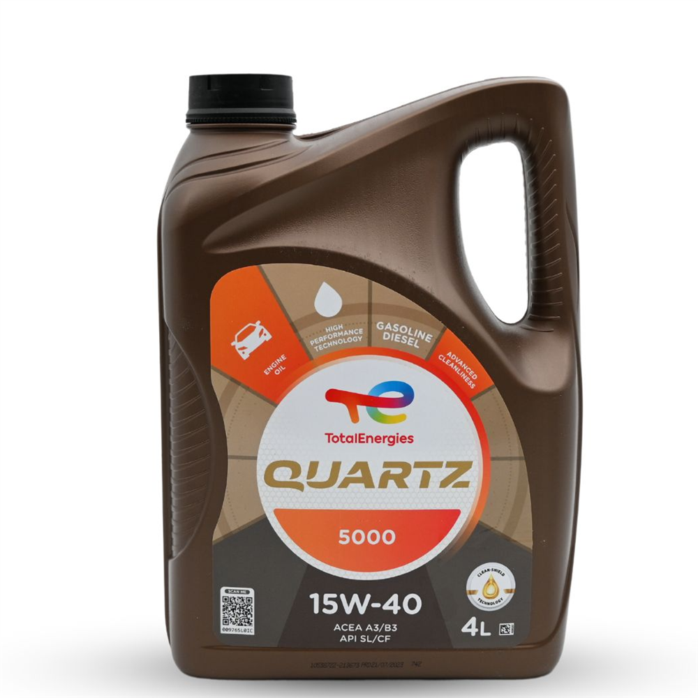 Ulje za motor Total 15W40 Quartz 5000 4L