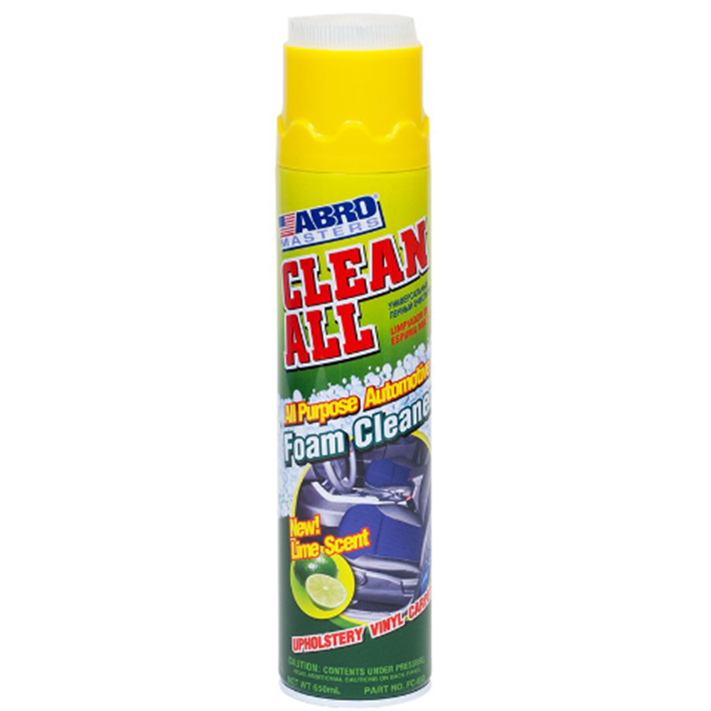 Pena za čišćenje univerzalna ABRO CLEAN ALL miris limete 650ml