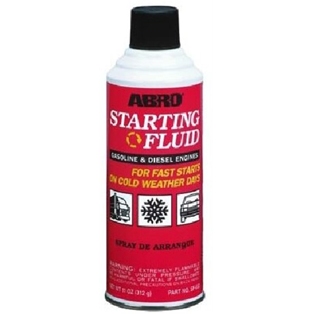 Sprej za start motora ABRO Starting fluid 312 ml