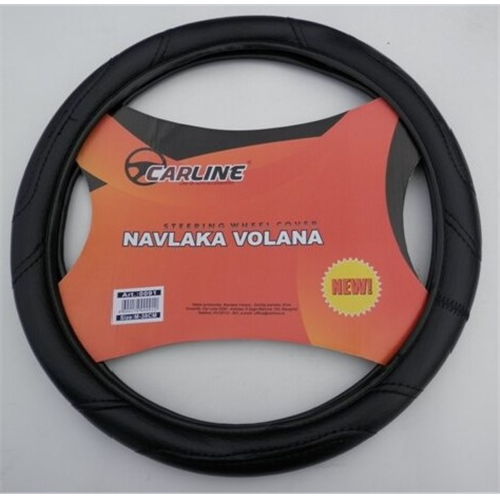 Navlaka volana CAR LINE CLASSIC eko koža L 40cm crna