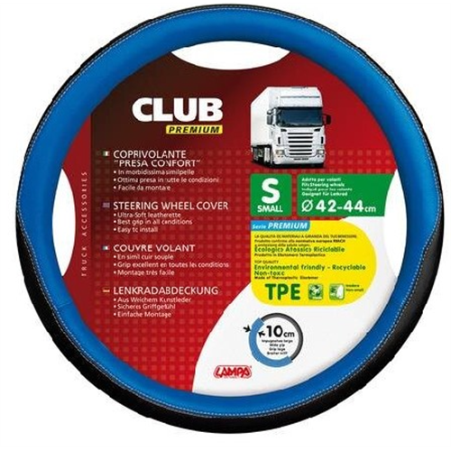 Navlaka volana LAMPA CLUB za kamione crno-plava 42-44cm