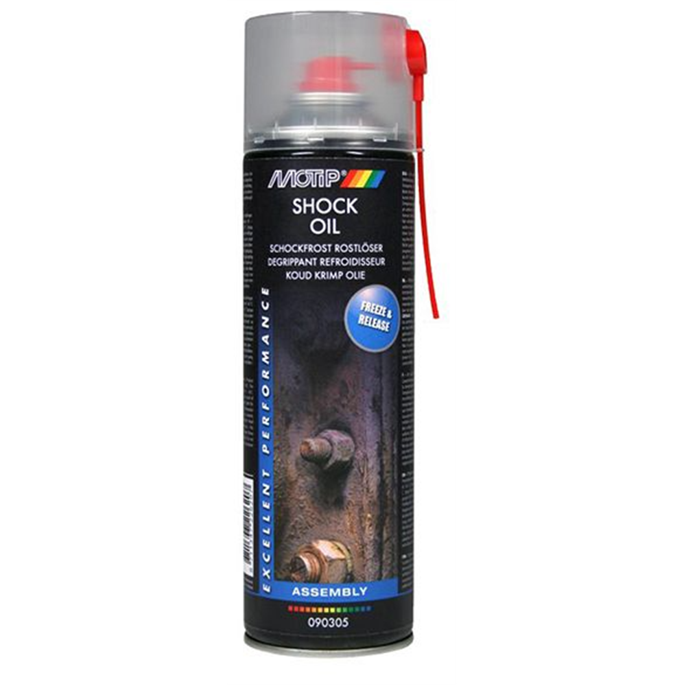 Sprej odvijač MOTIP Shock Oil 500ml