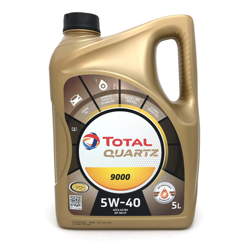 Ulje za motor Total 5W40 Quartz 9000 5L