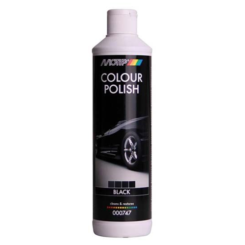 Sredstvo za poliranje MOTIP Colour Polish 500ml crno