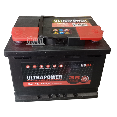 Akumulator Ultrapower 12V60Ah D+ 540A