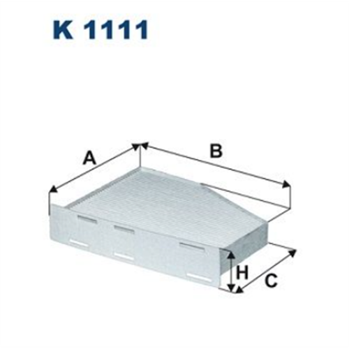 Filter kabine A3/Golf 5/6 Passat B6 / Filtron K1111