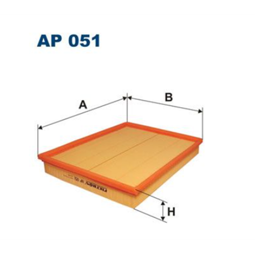 Filter vazduha Astra G/Zafira / Filtron AP051
