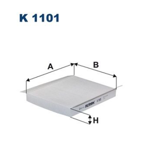 Filter kabine Punto 99- Lancia Y 03- / Filtron K1101