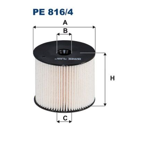 Filter goriva C5/307/406 2.0HDI Siemens kućište / Filtron PE816/4