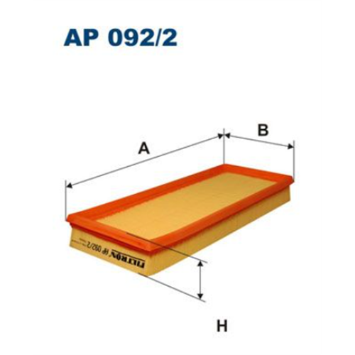 Filter vazduha Punto 1.2 16V 99- / Filtron AP092/2