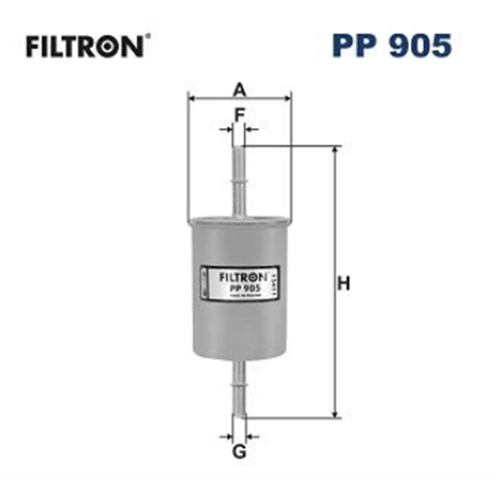 Filter goriva Opel/VW/Fiat sa patentom / Filtron PP905