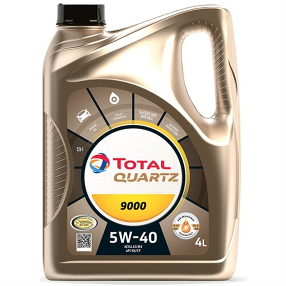 Ulje za motor Total 5W40 Quartz 9000 4L