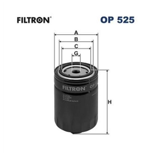 Filter ulja IMT/Golf 2 dizel / Filtron OP525