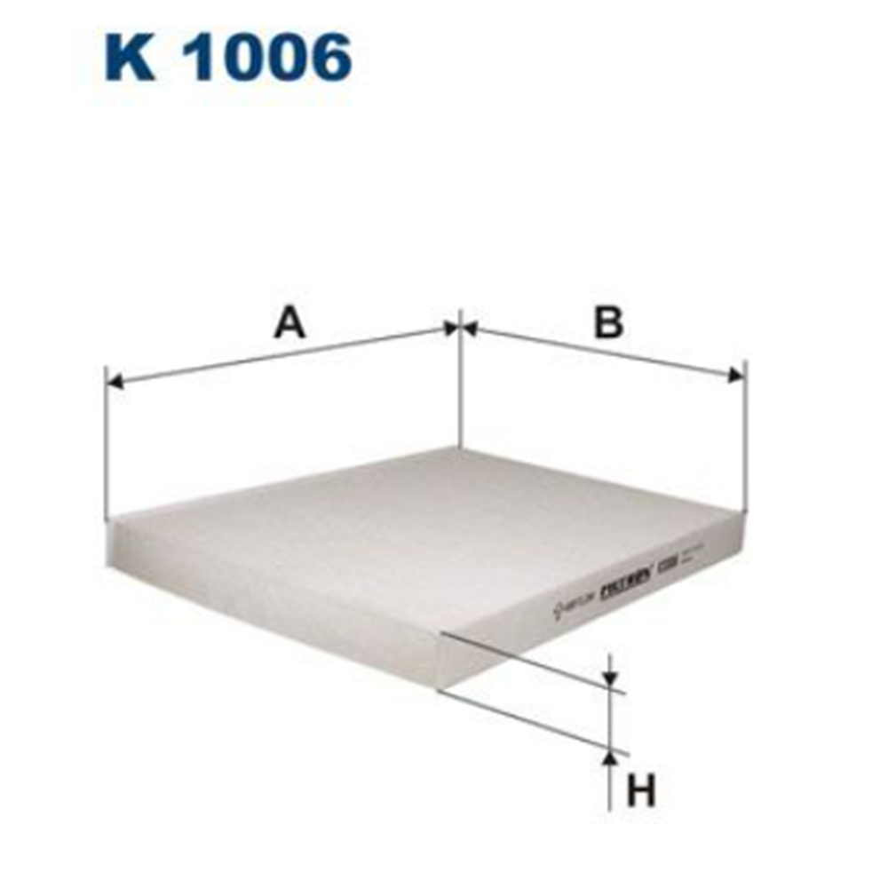 Filter kabine Audi A3/G3/4 Passat / Filtron K1006