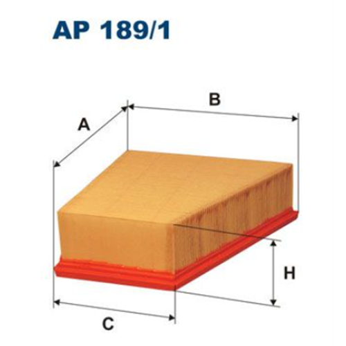 Filter vazduha Fabia 1.4/1.9tdi / Filtron AP189/1