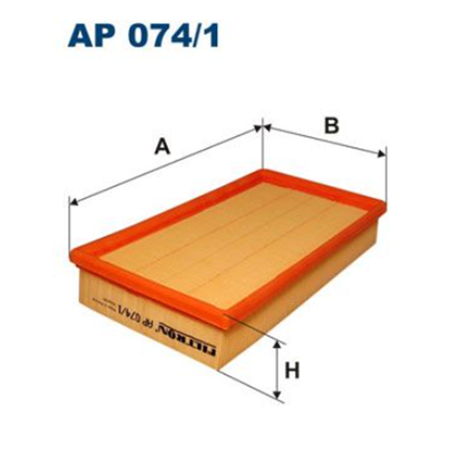 Filter vazduha Fiesta 2/4 Focus 1 / Filtron AP074/1