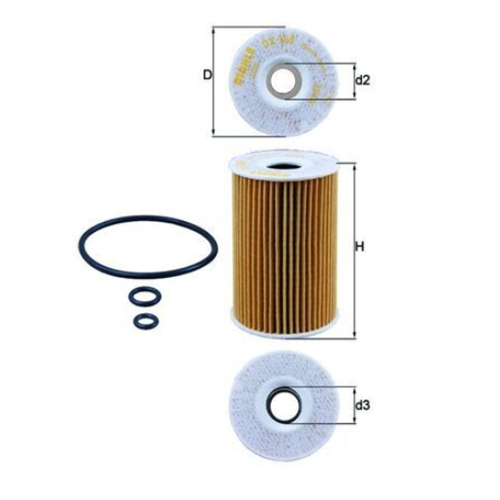 Filter ulja Golf 6 Octavia 2 1.6/2.0TDI / Knecht OX388D