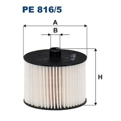 Filter goriva 307 C4/C5 2.0HDI/TDCI / Filtron PE816/5