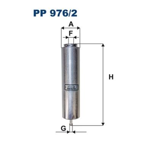 Filter goriva BMW 1/5/7 / Filtron PP976/2