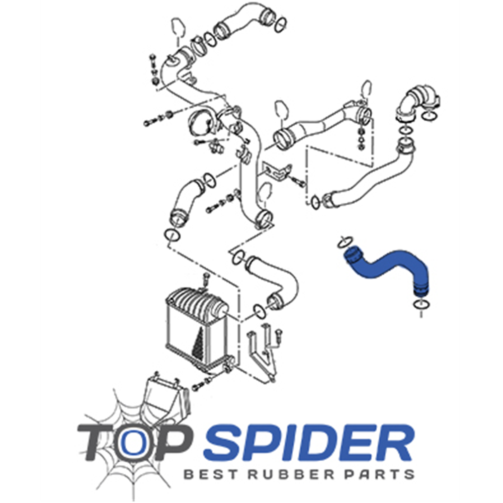 Crevo interkulera Golf 4, Bora 1.9TDI 00-05