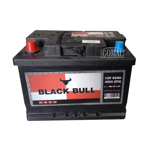 Akumulator Black Bull 12V55Ah L+ 480A