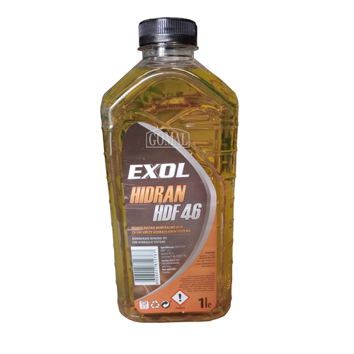 Ulje za hidrauliku Exol HD46 PET 1L