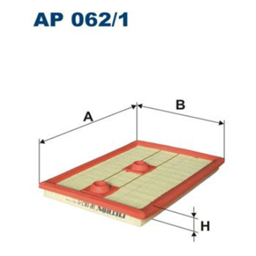 Filter vazduha Golf 7 A3 1.6/2.0TDI / Filtron AP062/1