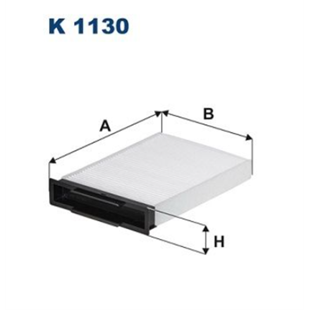 Filter kabine Megan II 02- / Filtron K1130