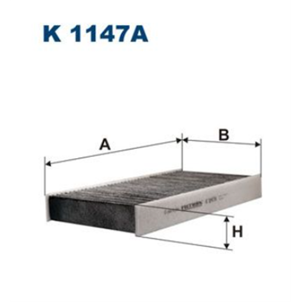 Filter kabine C5 00-08 407 04- / Filtron K1147A