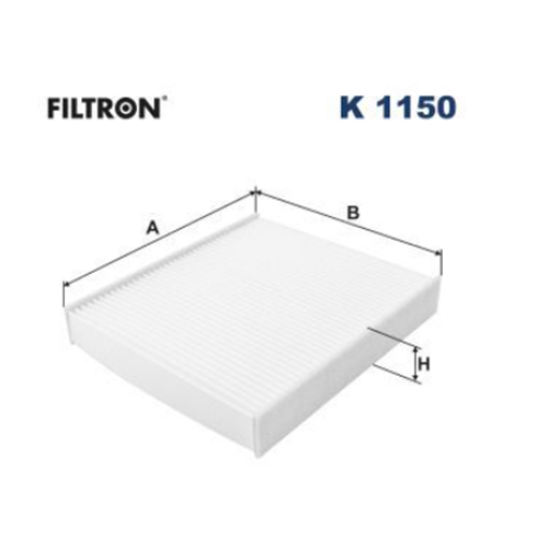 Filter kabine Focus 2 Volvo C30 / Filtron K1150