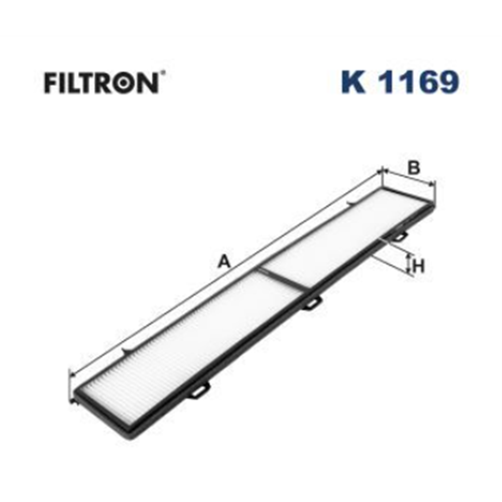 Filter kabine BMW 1 (E81/E87) E E90 / Filtron K1169