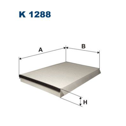 Filter kabine Sprinter Crafter 06- / Filtron K1288