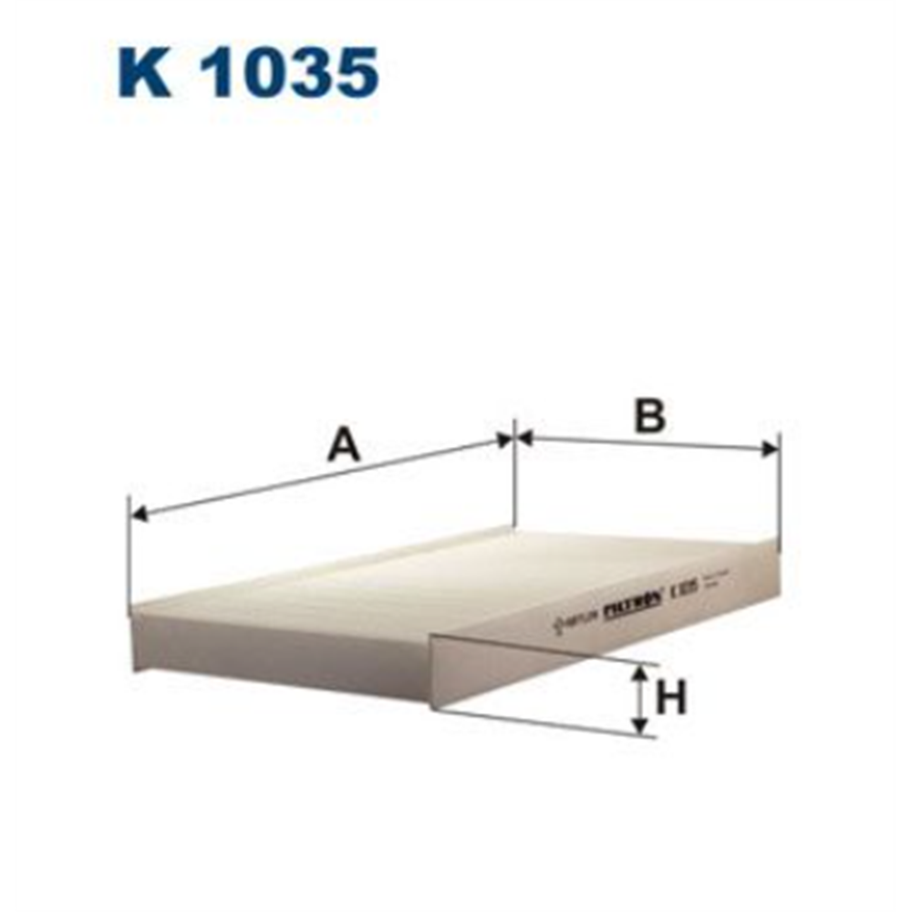 Filter kabine Bravo/Brava / Filtron K1035