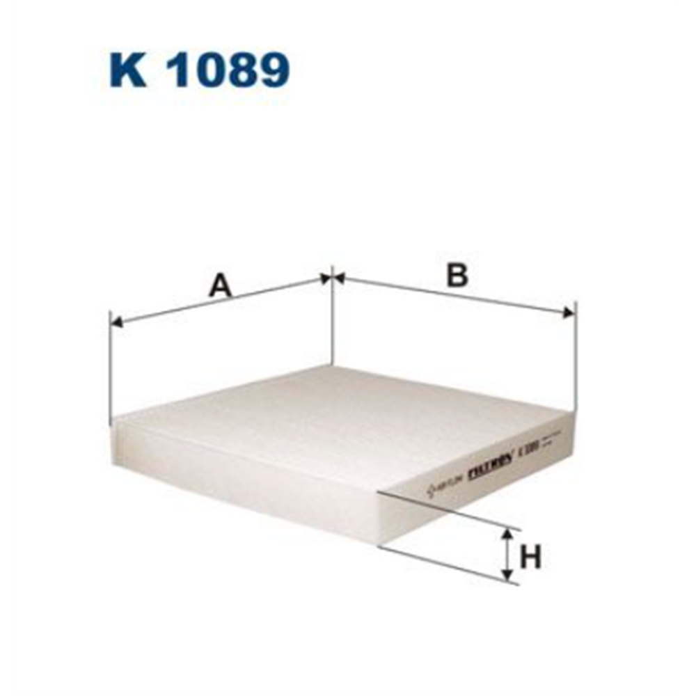 Filter kabine Laguna II 01- / Filtron K1089