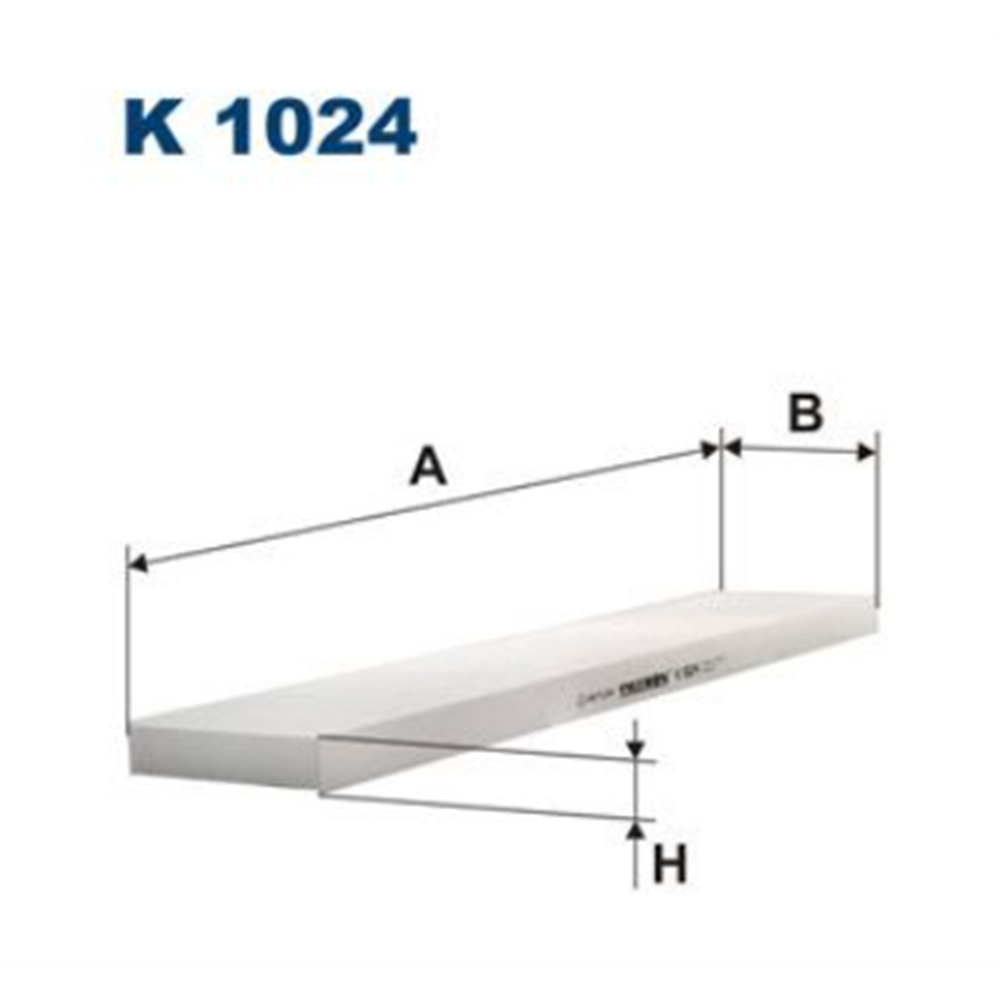 Filter kabine Sharan / Filtron K1024