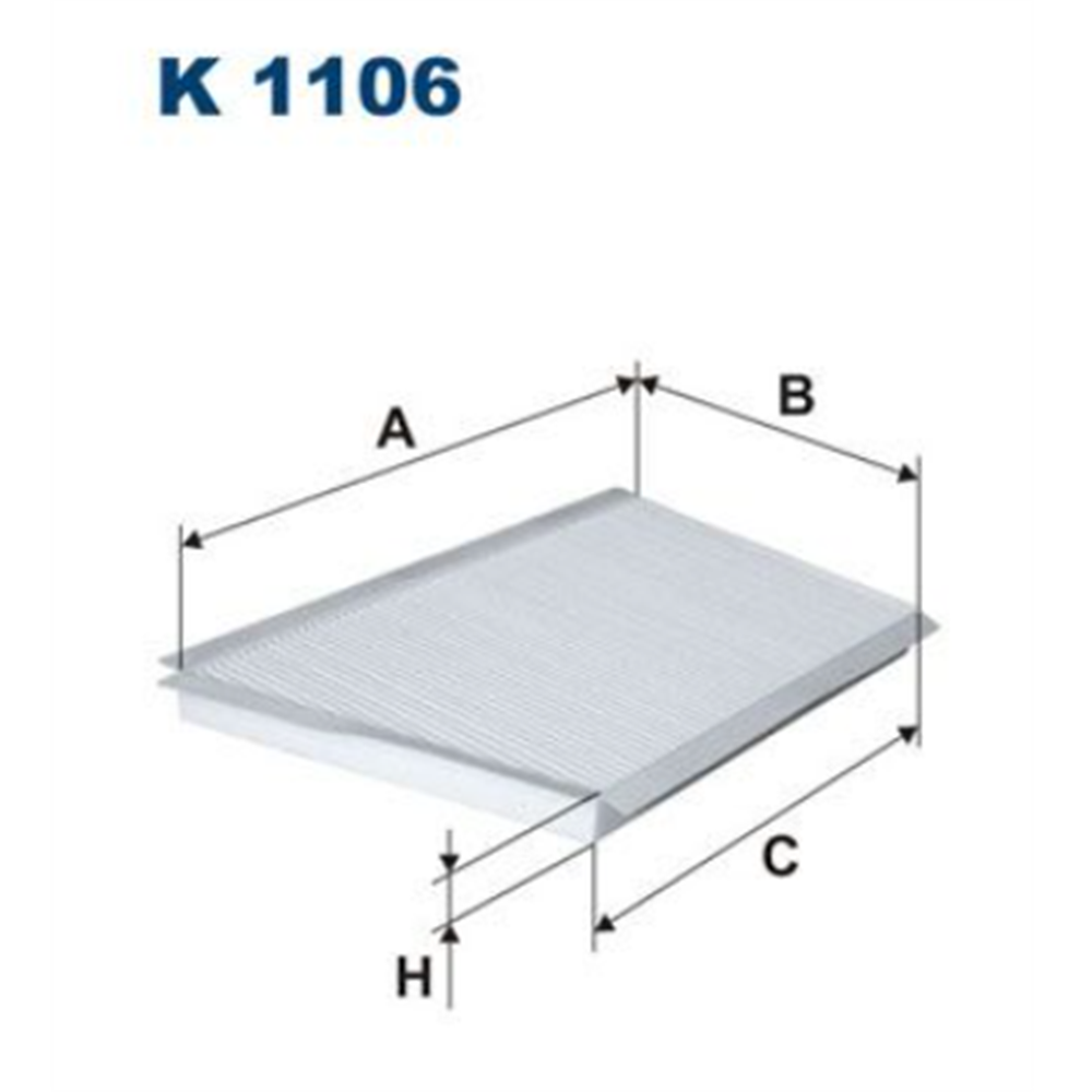 Filter kabine C class W203/C203/S203 / Filtron K1106