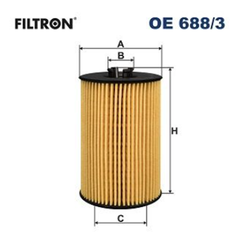 Filter ulja Golf 7 Passat 1.6/2.0TDI / Filtron OE688/3