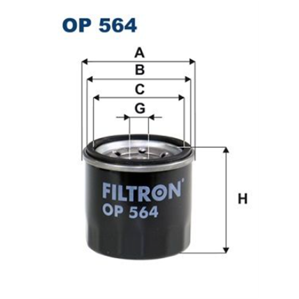 Filter ulja Aveo/Spark/Swift / Filtron OP564