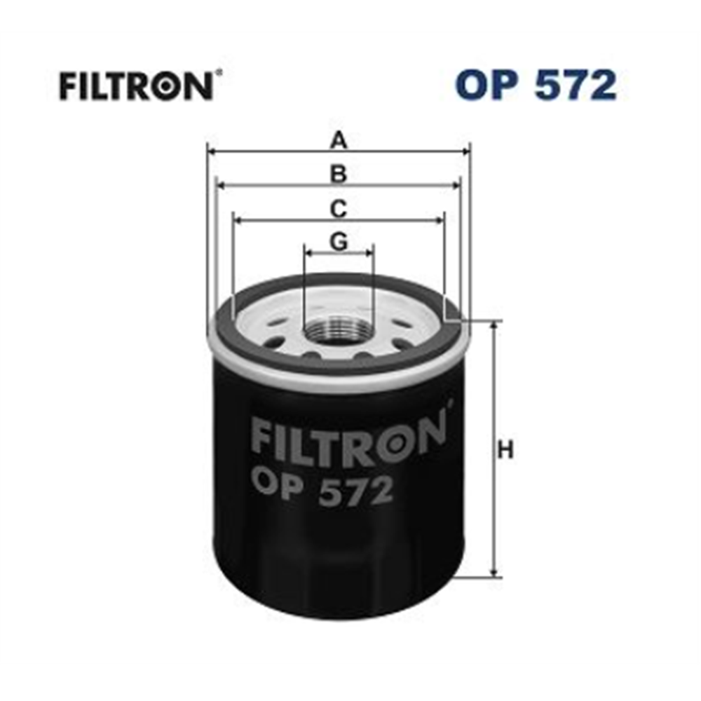 Filter ulja Avensis/Yaris / Filtron OP572