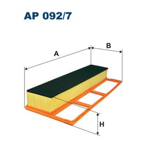 Filter vazduha Punto/Grande punto 1.3JTD / Filtron AP092/7