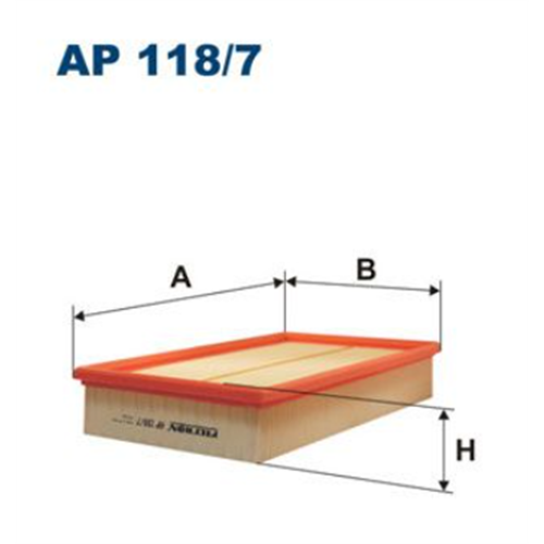 Filter vazduha Mercedes C class 200/240 / Filtron AP118/7