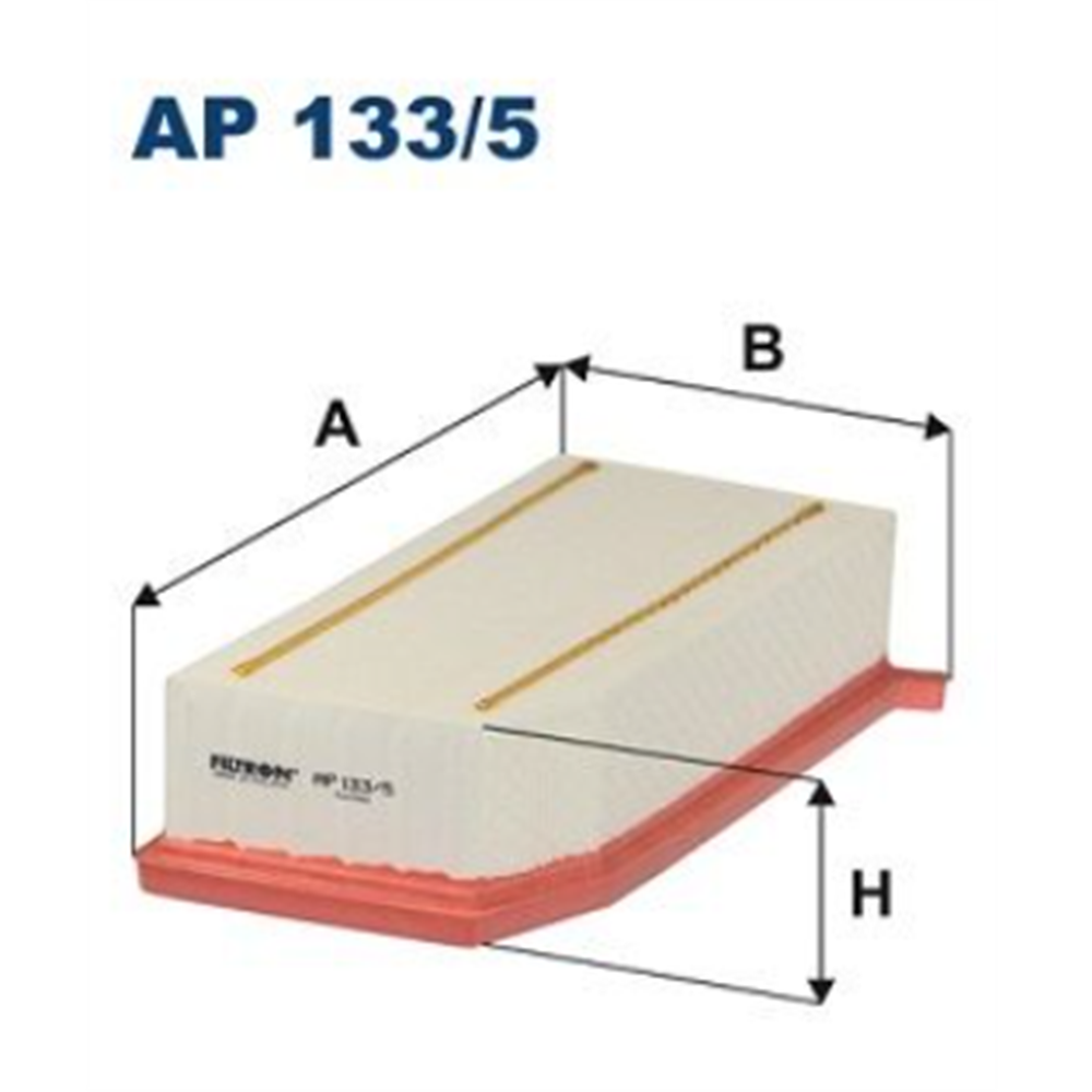 Filter vazduha Clio 4 Logan 12 1.5dci / Filtron AP133/5