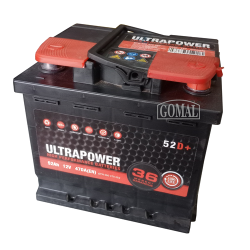 Akumulator Ultrapower 12V52Ah D+ 470a