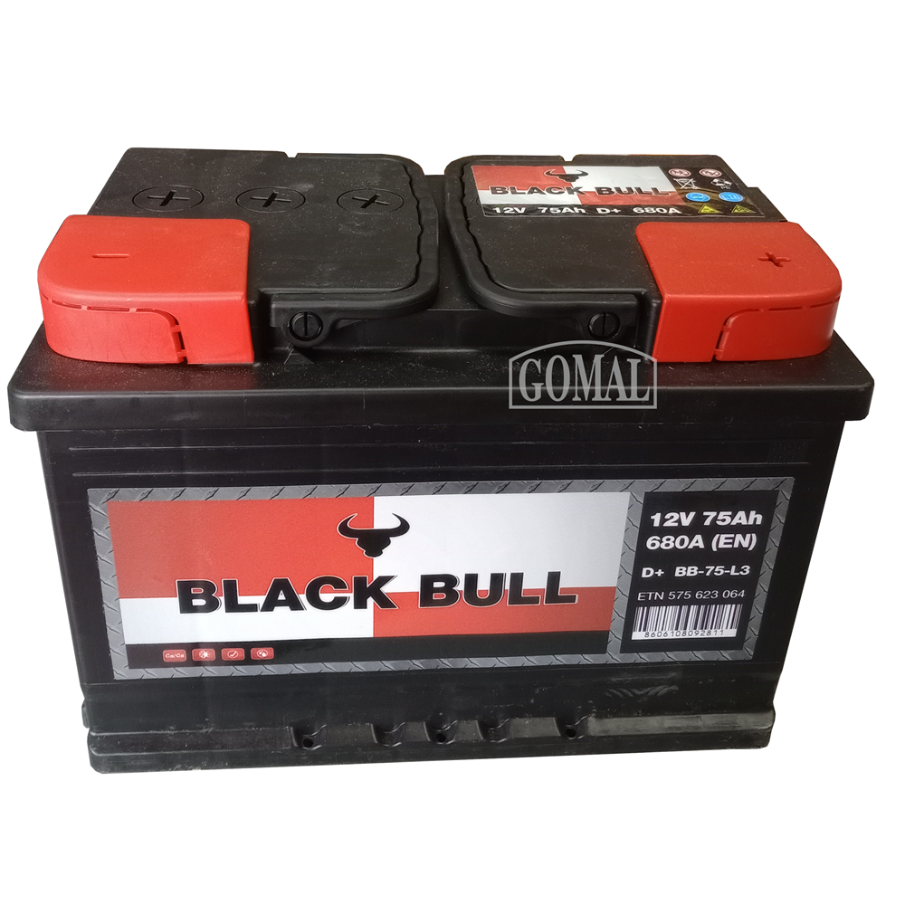 Akumulator Black Bull 12V75Ah D+ 680A