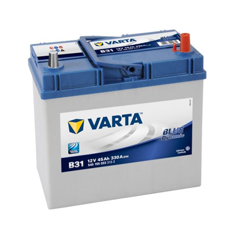 Akumulator Varta Blue 12V45Ah D+ Asia 330A USKE KLEME