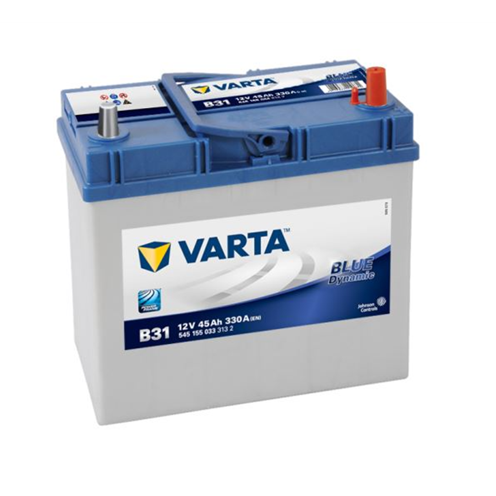 Akumulator Varta Blue 12V45Ah L+ Asia 330A USKE KLEME