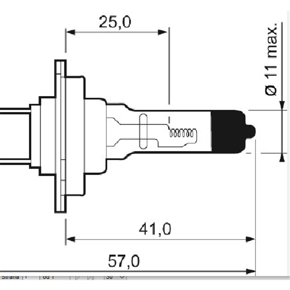 Sijalica 12V H7 55W Valeo Quick