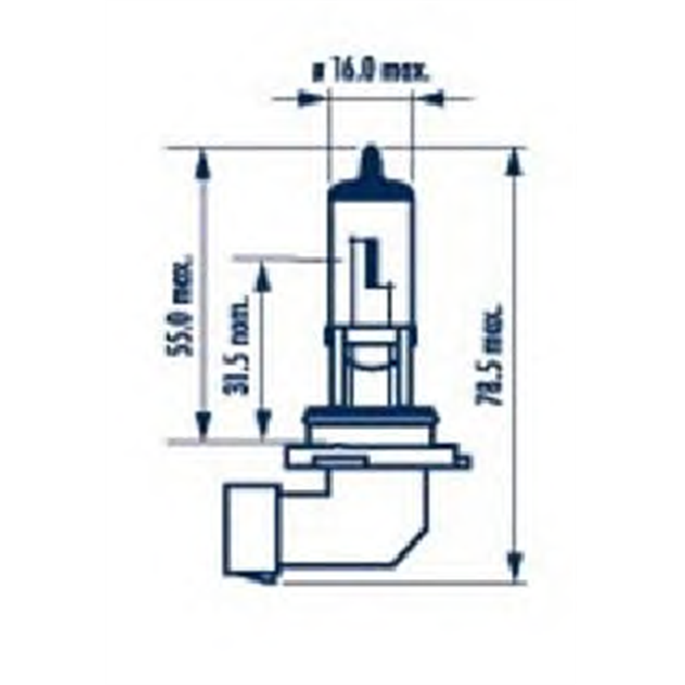 Sijalica 12V H10 45W Narva