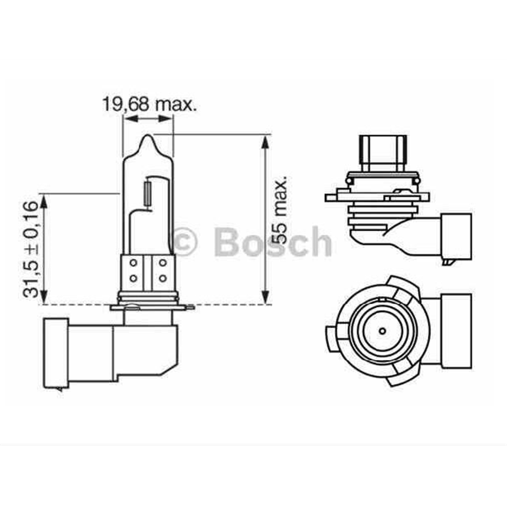 Sijalica 12V HB4 51W Bosch PureLight