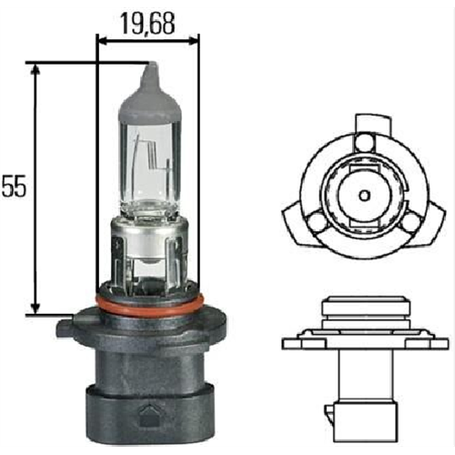 Sijalica 12V HB4A 51W Hella